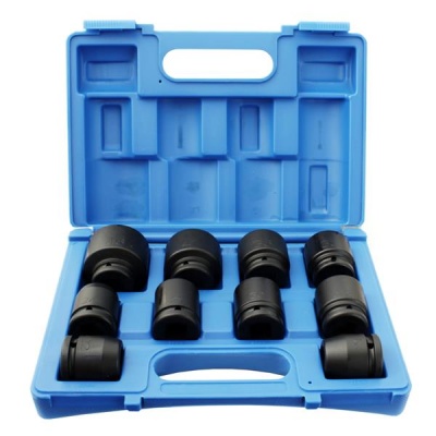 3/4'' Drive 10 Piece Standard Impact Socket Set