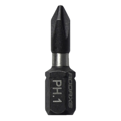 Ph1 25mm long impact drive bit pack of 10