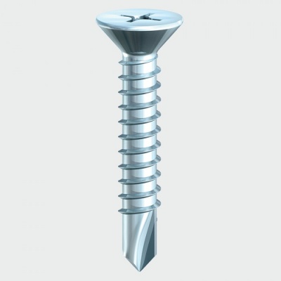 Countersunk Head, Self-Tapping Thread, Self Drilling Point DP