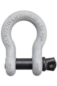 Anja Standard Screw Pin Bow Shackle No. 854 wll