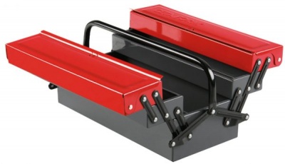 Cetaform 5 Tray Metal Toolbox