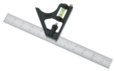 12in Stanley Tools Combination Metal Square 300mm STA246222