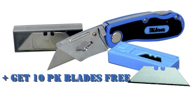 Tala Tool folding Knife & 5pk Blades Free