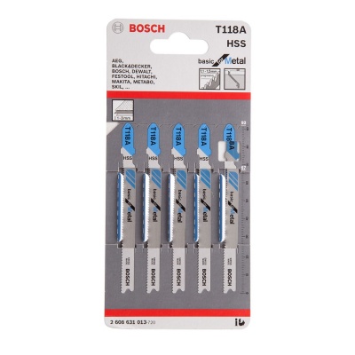 Bosch T244d jigsaw blade five pack