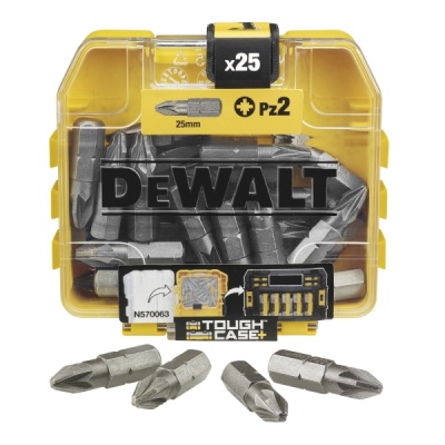 DeWalt PZ2 25mm Standard Tic Tac X21 Display With FREE Magnetic Bit Holders