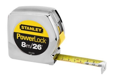 Stanley 8M/26Ft Powerlock Tape