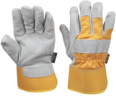stanley work gloves leather