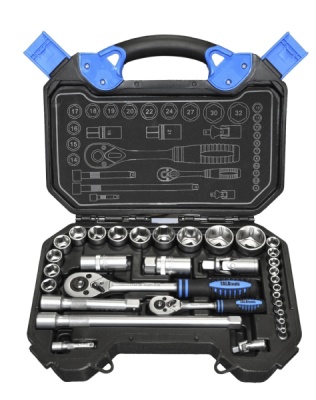 Tala 32pce 1/2in and 1/4in Drive Socket Set