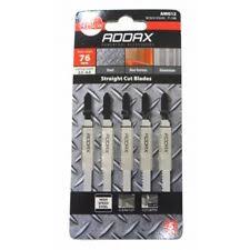 16 PIECE JIGSAW BLADE MIXED SET BLADES ADDAX JIG SAW BOSCH EQUIVALENT HSS TRADE
