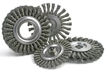 Wheel brushes