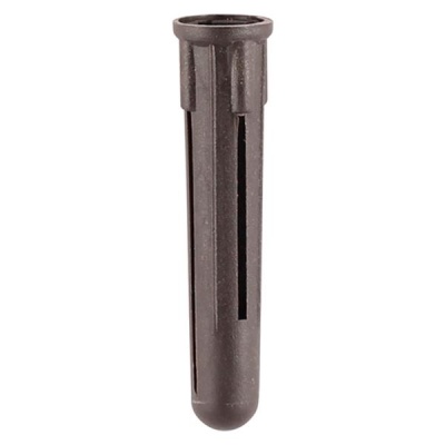 Pack of brown plastic  plugs 100 per pack