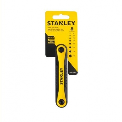 STANLEY 8p TORX FOLDING KEY SET