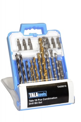 Tala 19Pce Combination Drill Bit Set