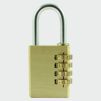 Veto Brass Combi Padlock 28mm