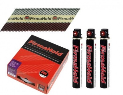 Trade Pack Firmagalv collated nails 2.8 x 63/3CFC Ringed and fuel cells