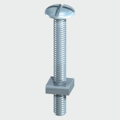 Roofing Bolt 6mm  & Square nut